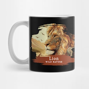 Lion - WILD NATURE - LION -23 Mug